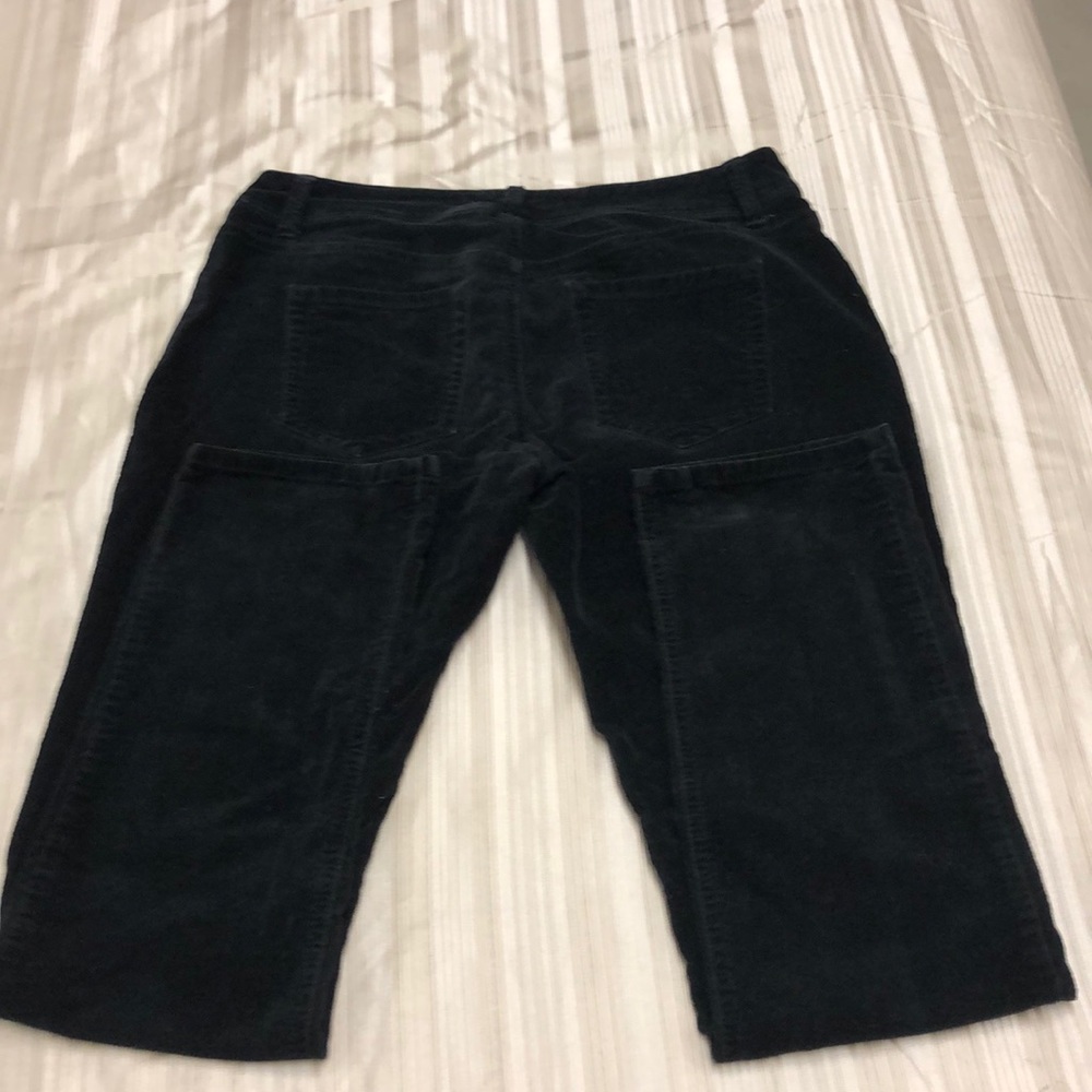 Jane Doe Black Velvet Pants Size 11